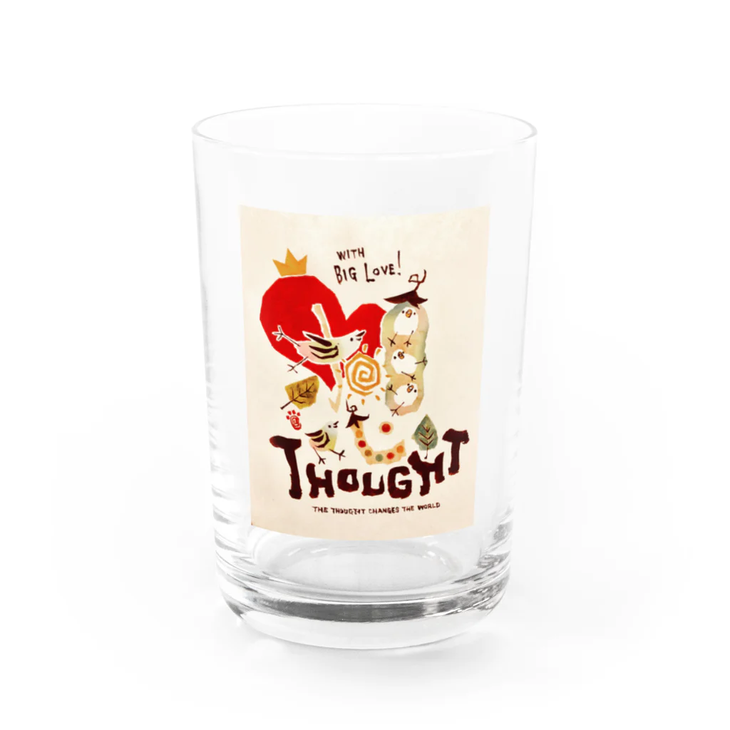 publicstore recordsの想い〜THOUGHT Water Glass :front