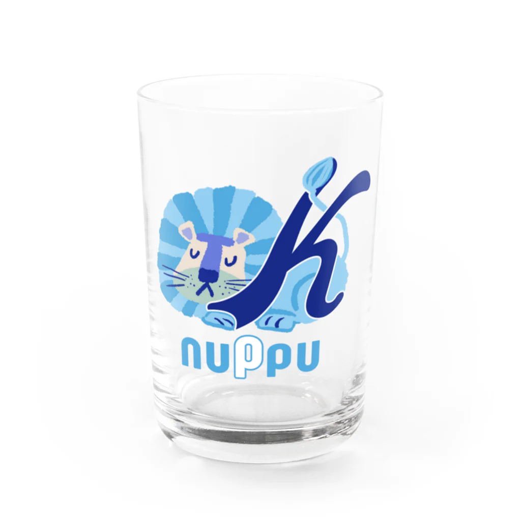 nuppuのライオン King Water Glass :front