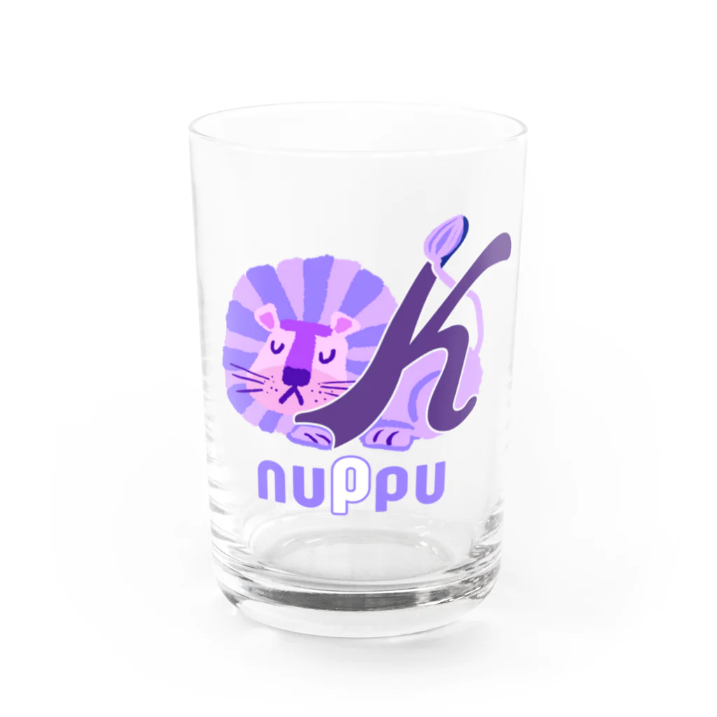 nuppuのライオンking P Water Glass :front