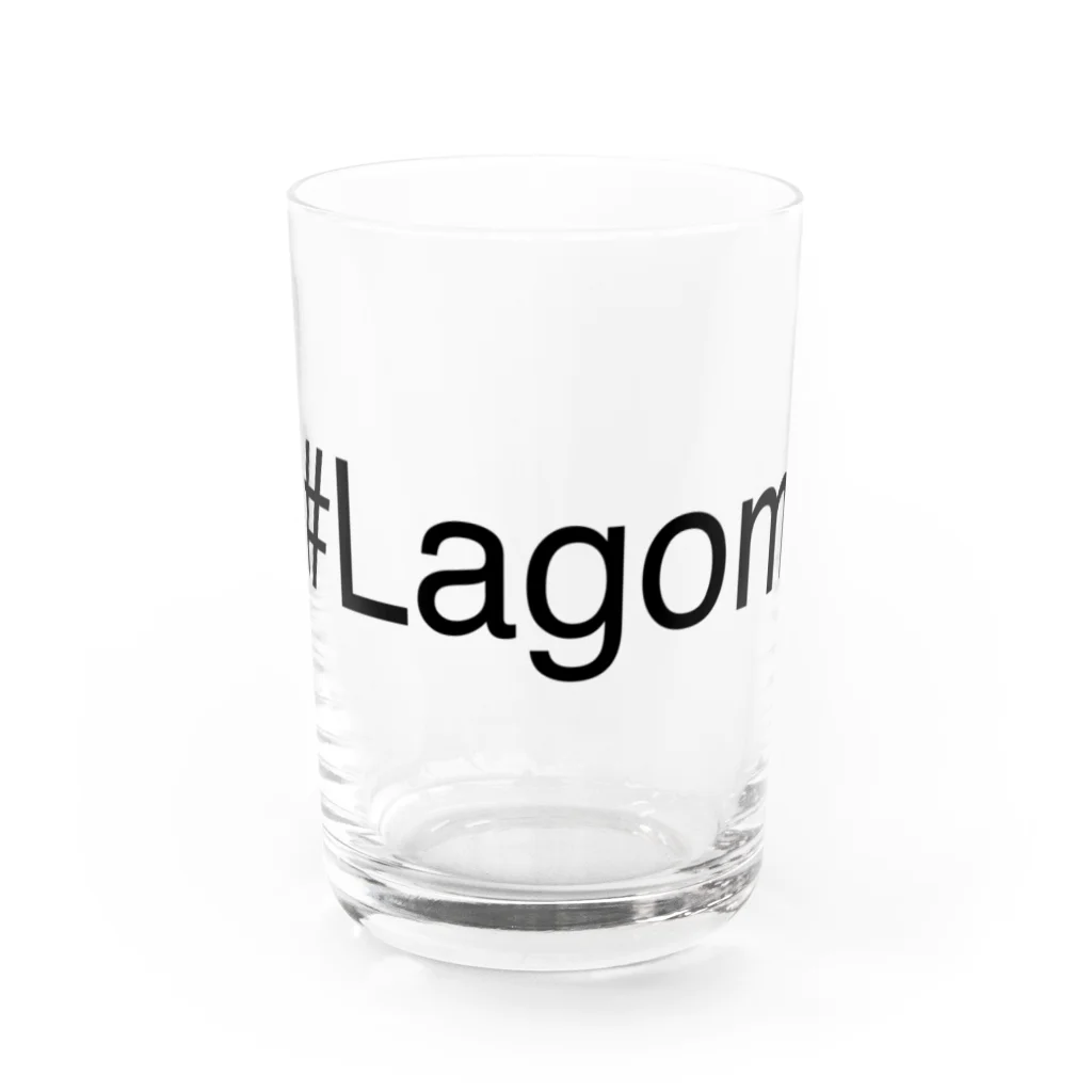 北欧スウェーデンシンプル暮らしのLagom ラーゴム スウェーデン語 ちょうどいい Water Glass :front