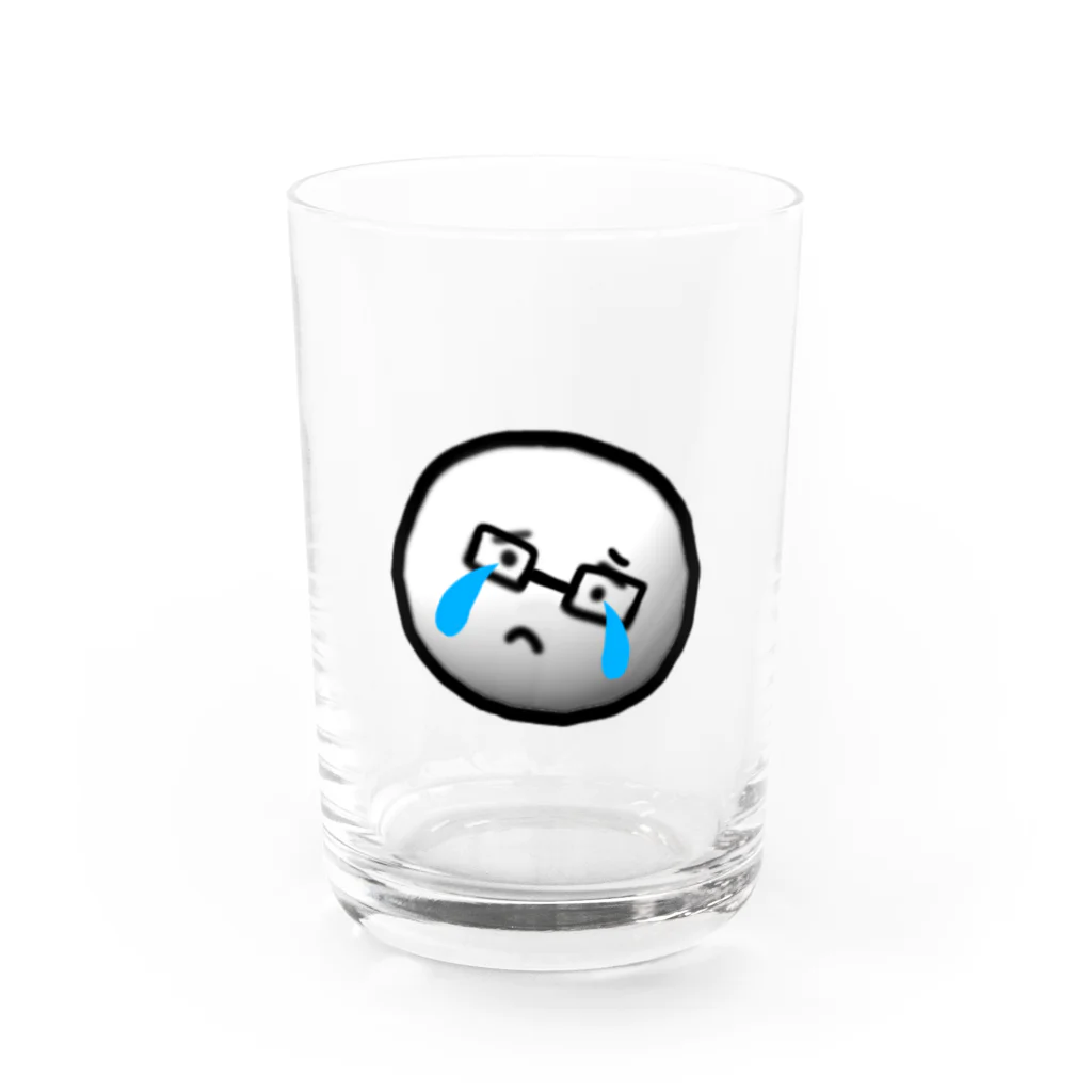 123456789の123456789が泣く Water Glass :front