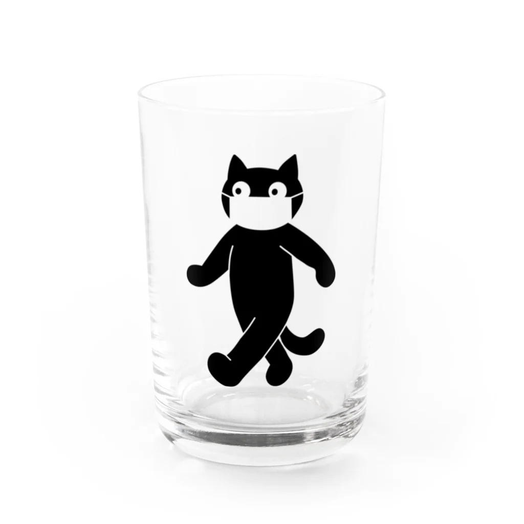 さくおた商会のさくおた姿勢正しく Water Glass :front