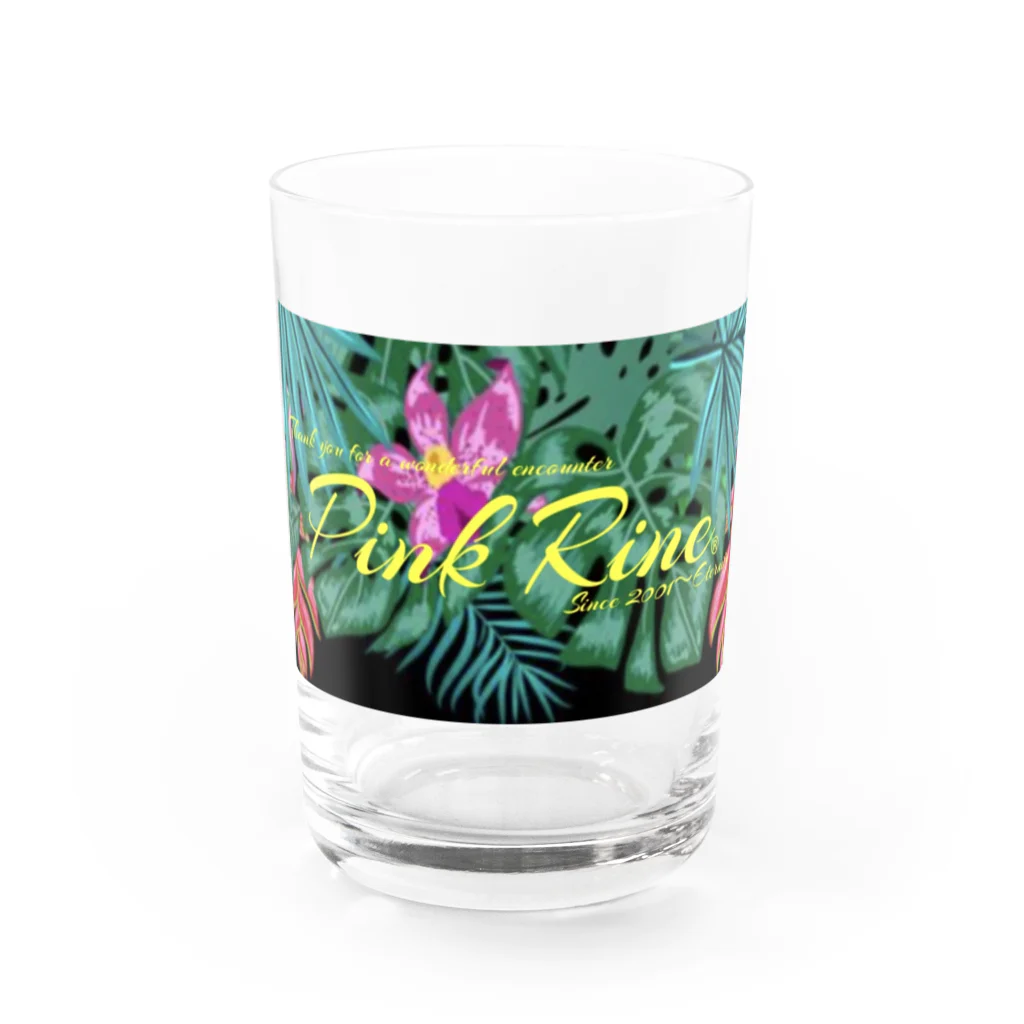 【Pink Rine】の【Pink Rine】オリジナル Water Glass :front