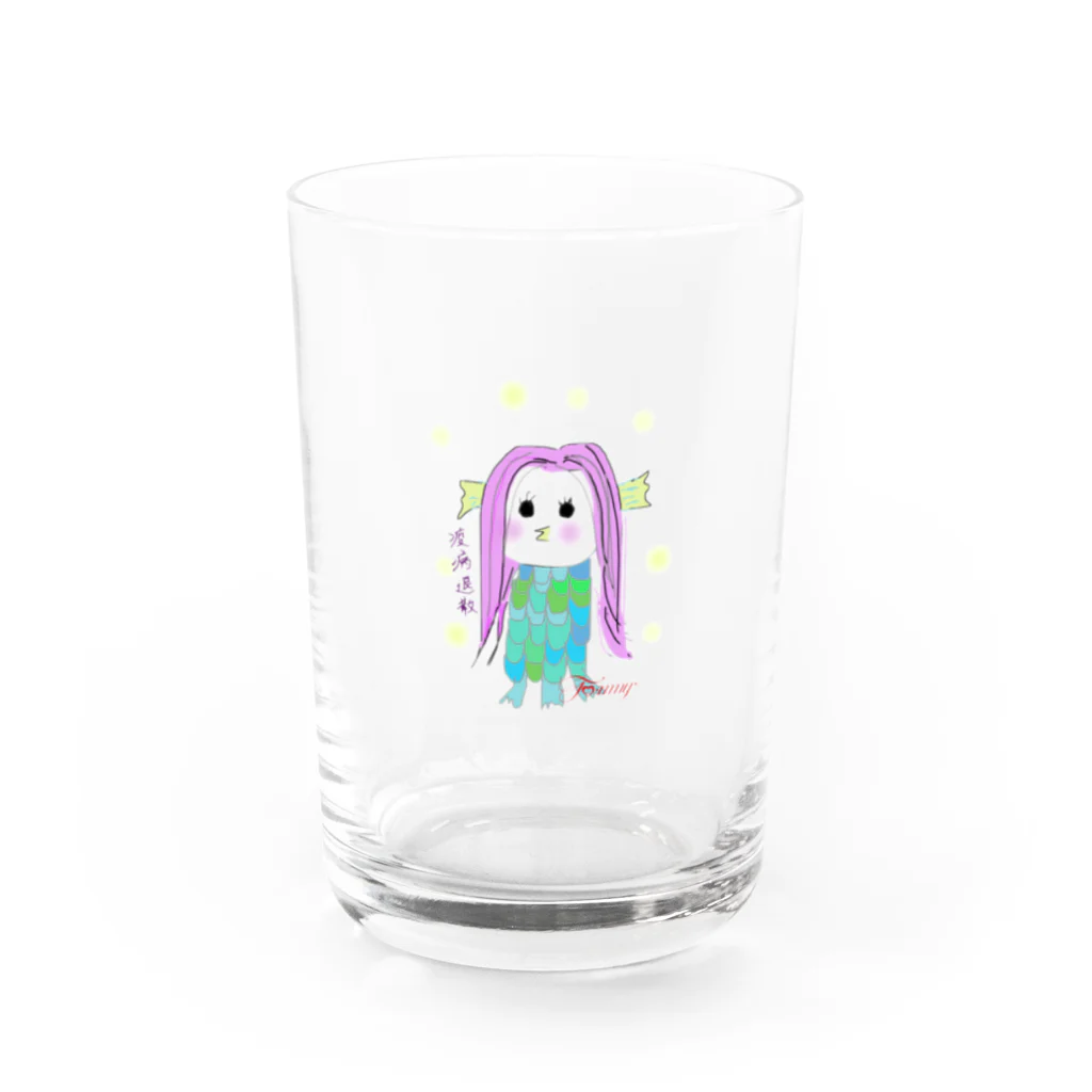 Tommyのとみびえ Water Glass :front