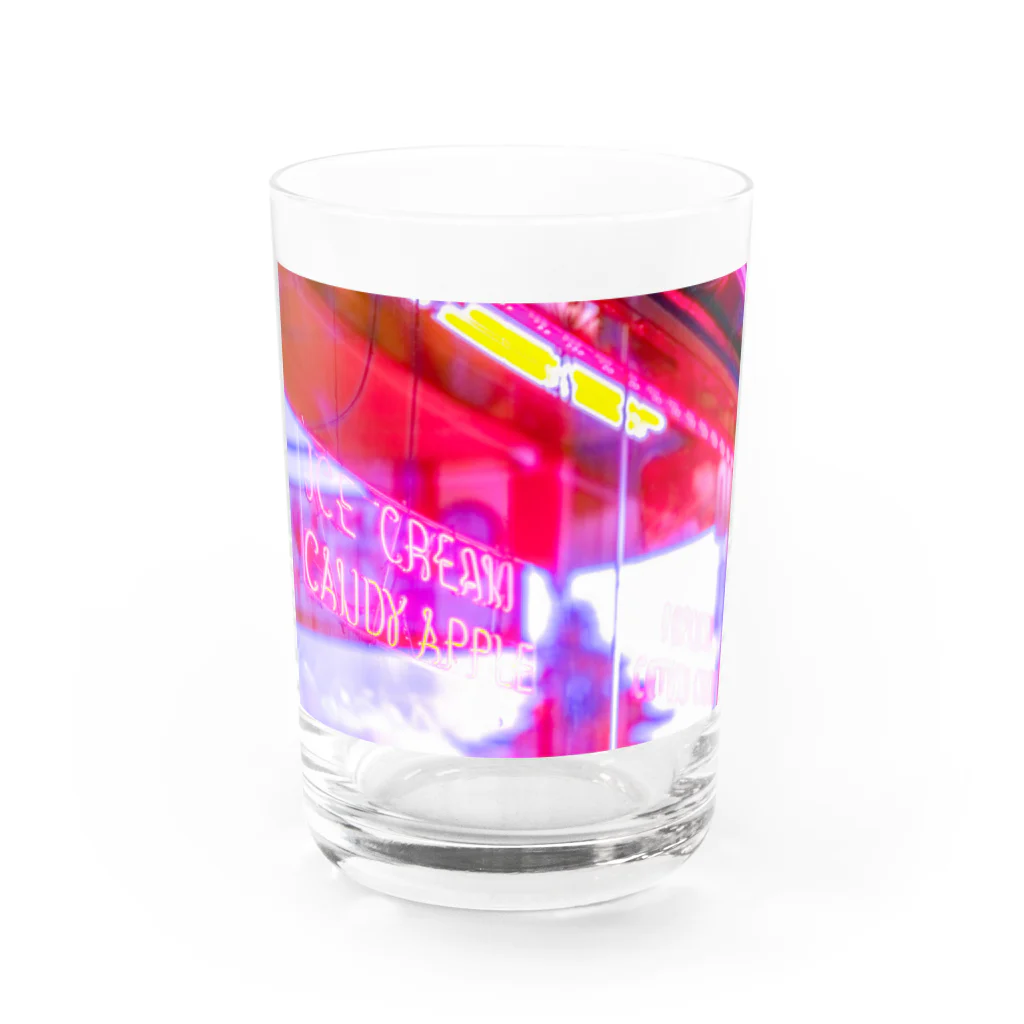 NEON LIGHT STARSのAPPLE NEON 横 Water Glass :front