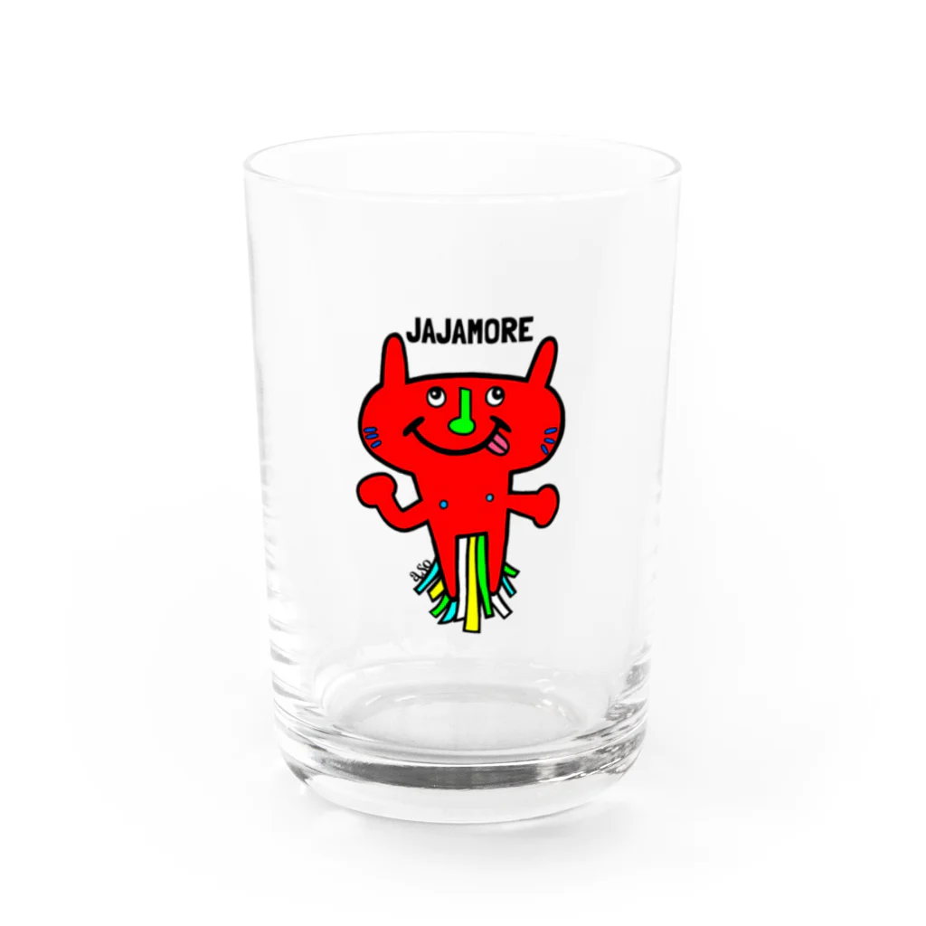 アソマサヤのジャジャモレくん Water Glass :front