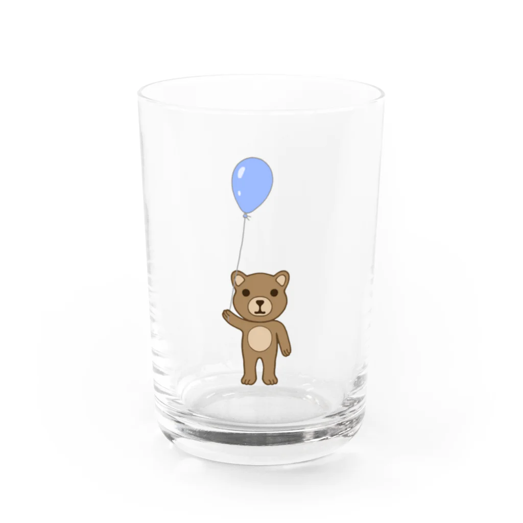 GREAT 7のクマ Water Glass :front