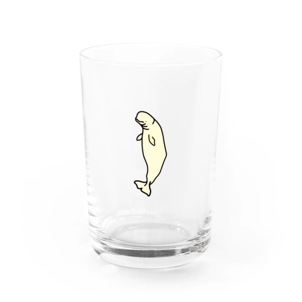 クジラの雑貨屋さん。のベルーガ・グラス Water Glass :front