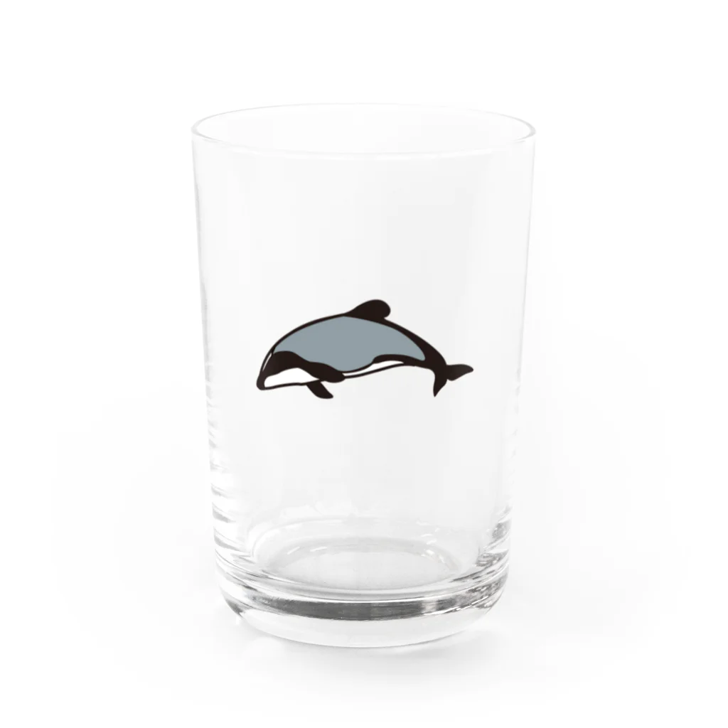 クジラの雑貨屋さん。のセッパリイルカ・グラス Water Glass :front