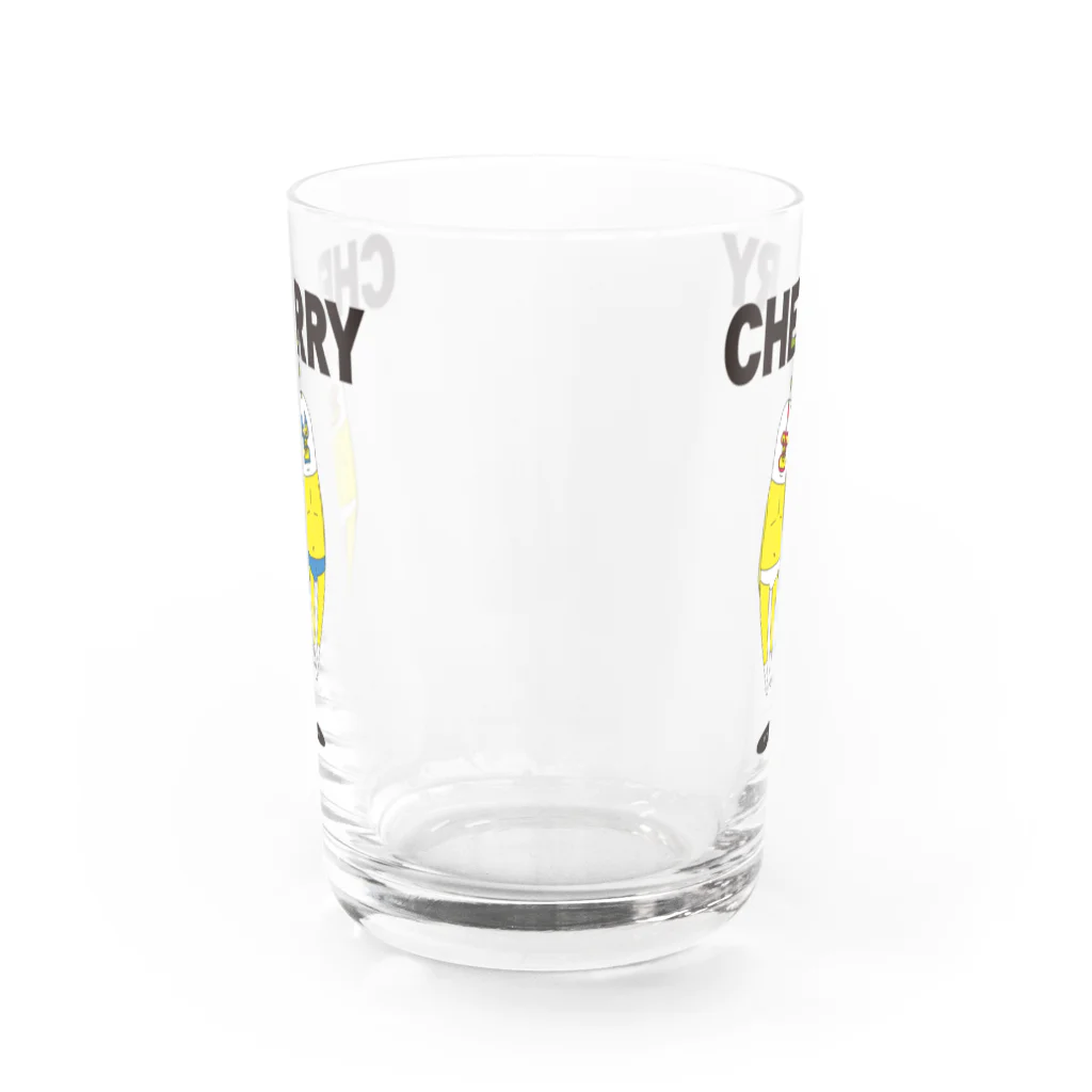 スーパーブスのスーパーブス cherry Water Glass :front