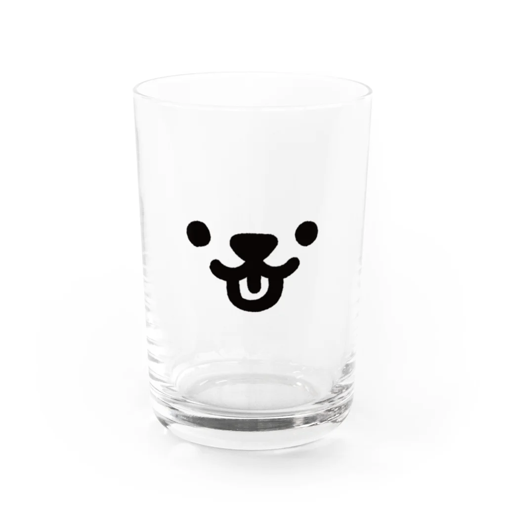 サタケシュンスケ｜イラストレーターの白い子 Water Glass :front