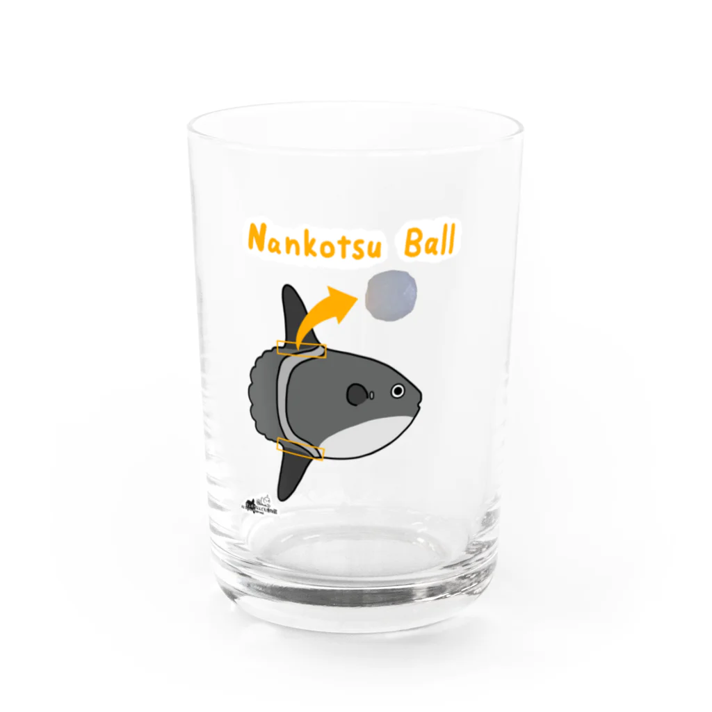 マンボウなんでも博物館ショップのマンボウの軟骨ボール グラス前面