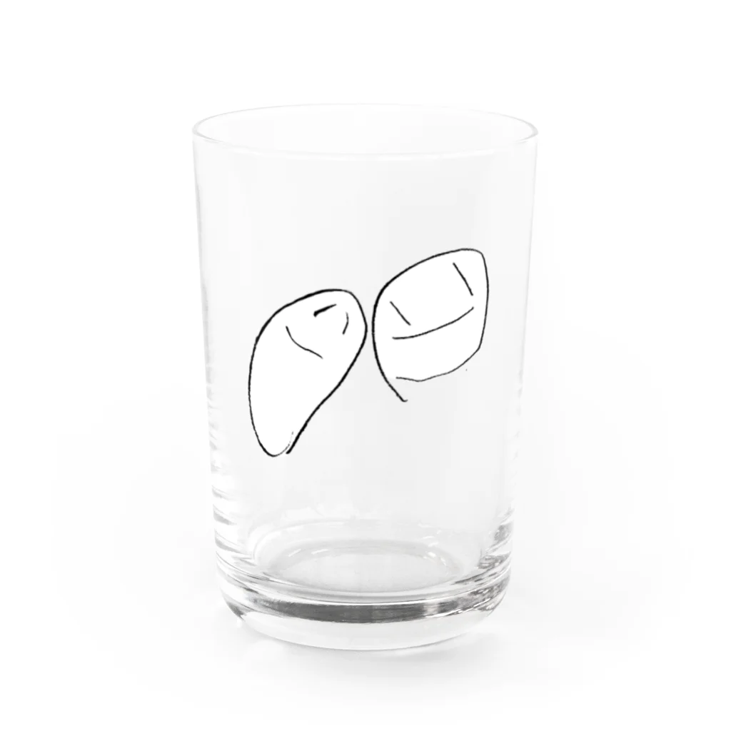 むすこくんのなかよしさん Water Glass :front