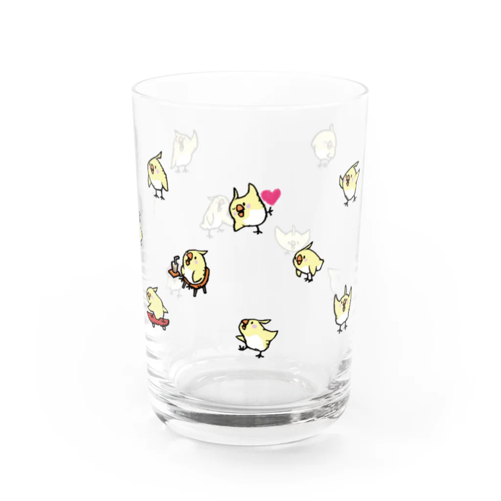 GRADUCAのピヨさん Water Glass :front