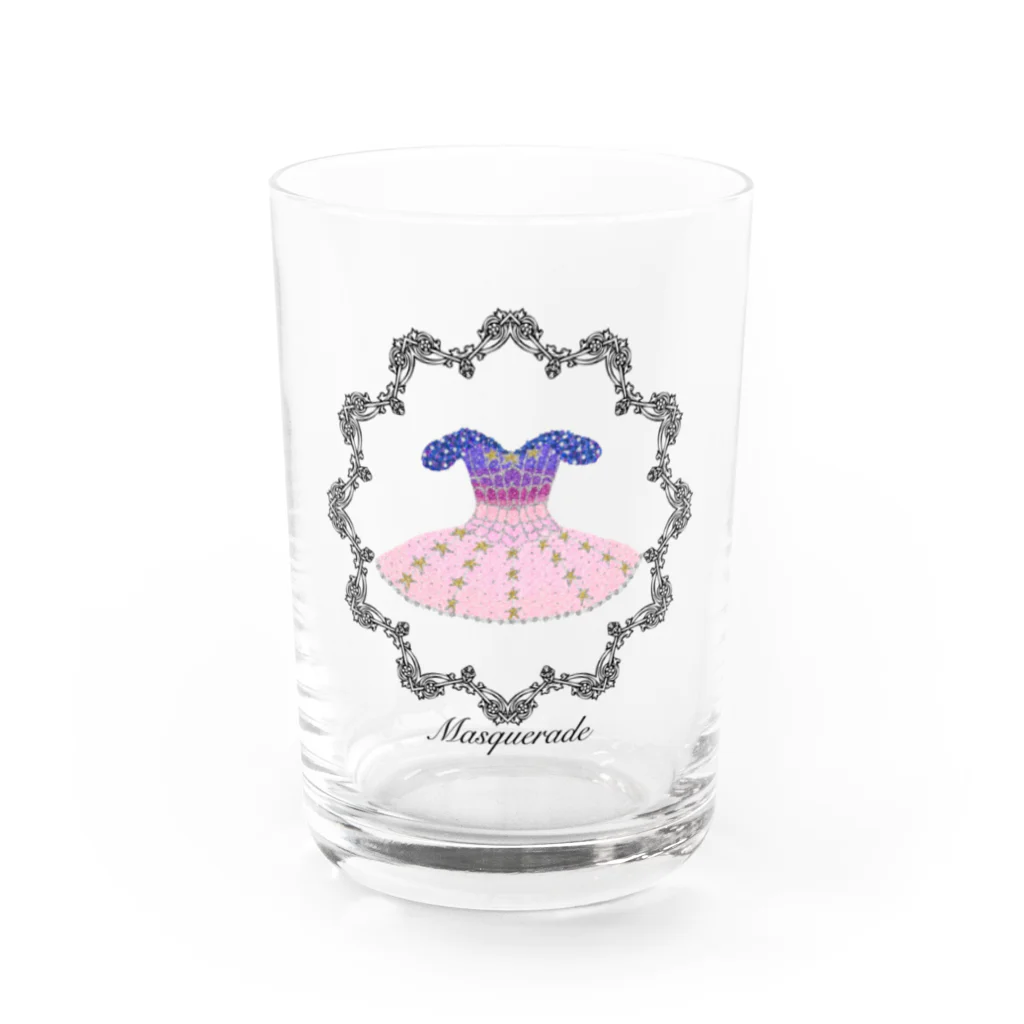 Twinkle-BooのMasquerade🎉 Water Glass :front