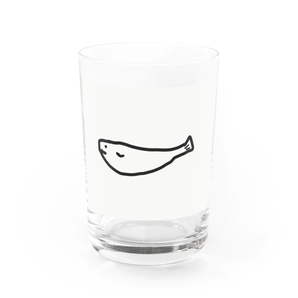 水曜日のうみねこの鮎餅 Water Glass :front