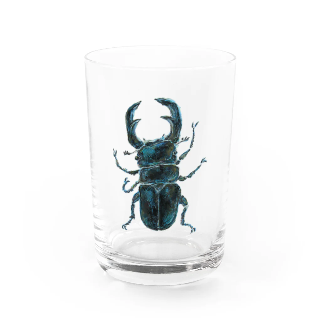 松井 翼 /  Tsubasa Matsuiの夏とクワガタ Water Glass :front