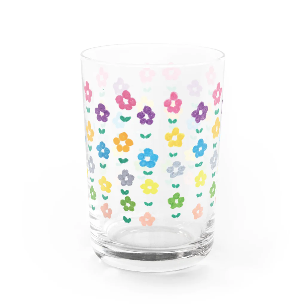 BONONEのぽわぽわなおはな柄 Water Glass :front