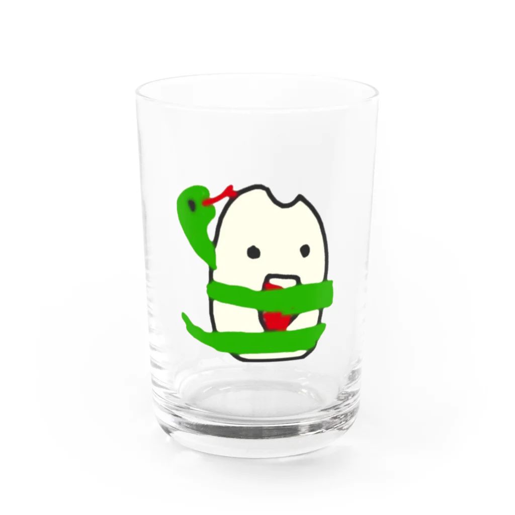 四角くてカリカリのアマゾネス Water Glass :front