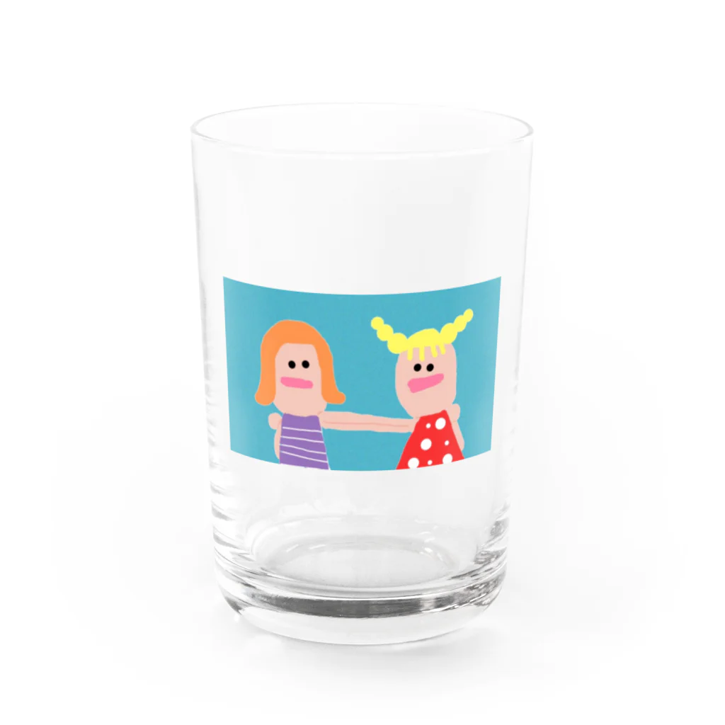 わあちゃんのシスター☆ Water Glass :front