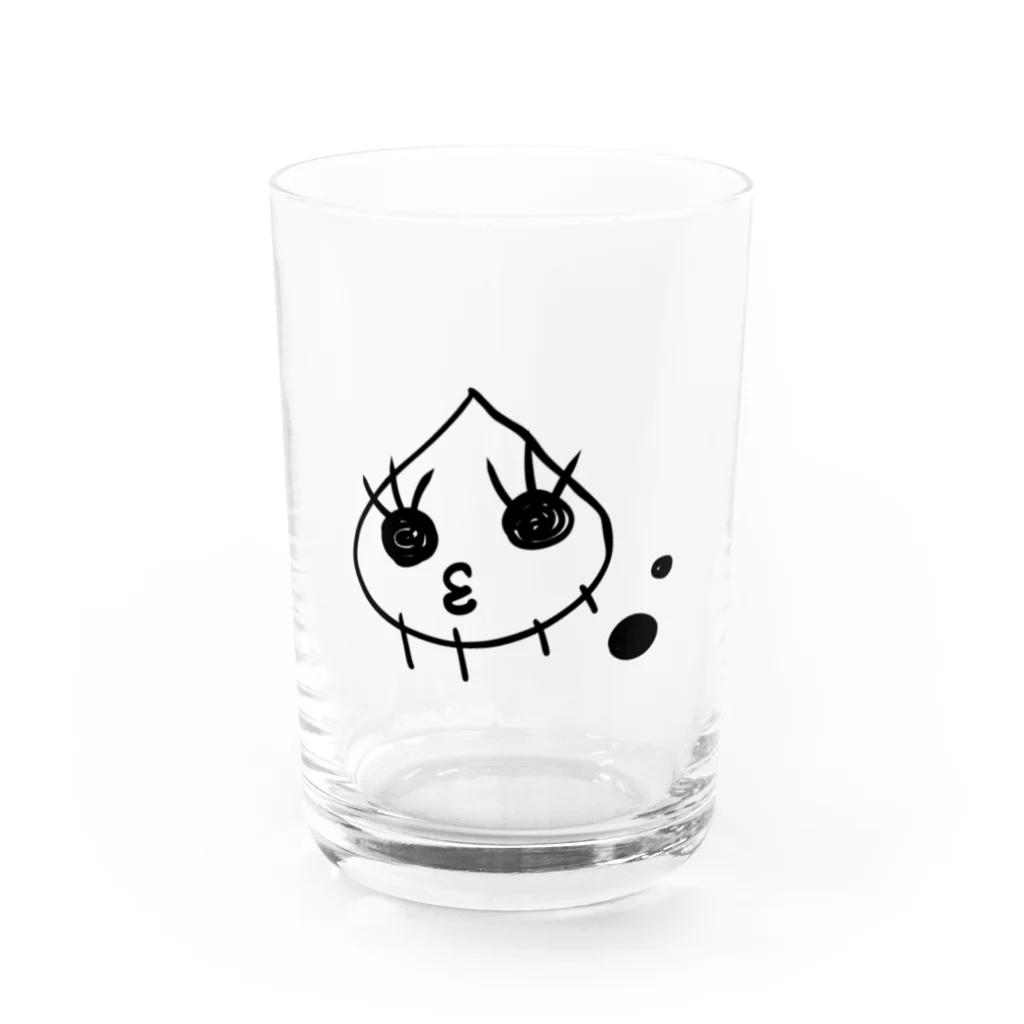 shia SHOPのABURAちゃん Water Glass :front