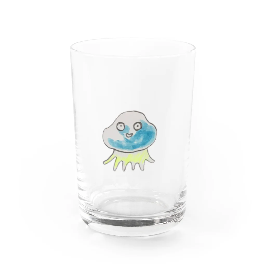 松井のカイフククラゲ Water Glass :front