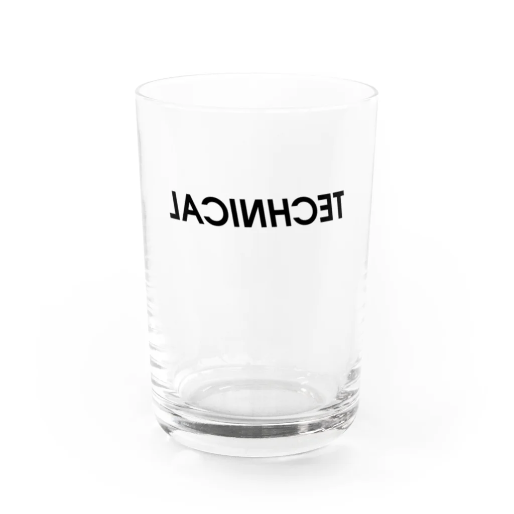 「TECHNICAL：ORIZIN」の「TECHNICAL：SIMPLE」 Water Glass :front
