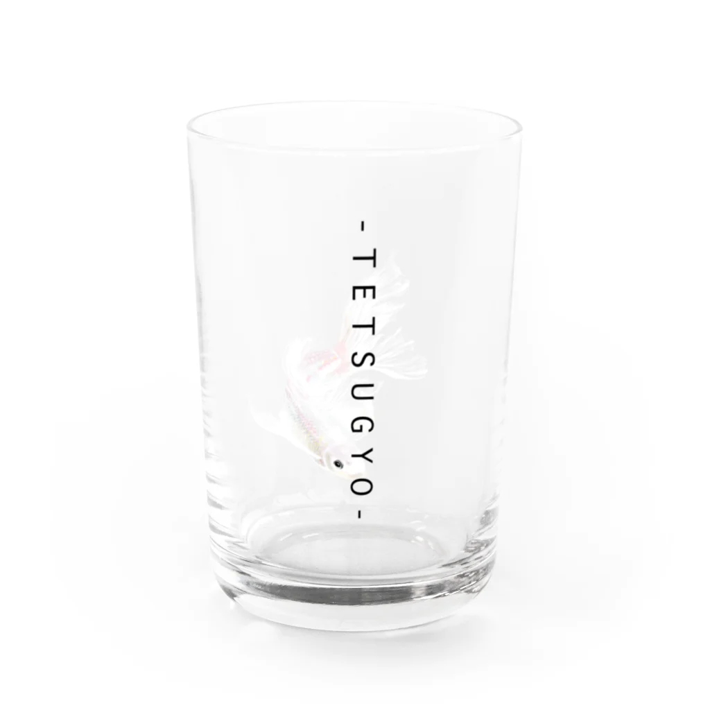 あいのみせのTETSUGYO–羽衣天女− Water Glass :front