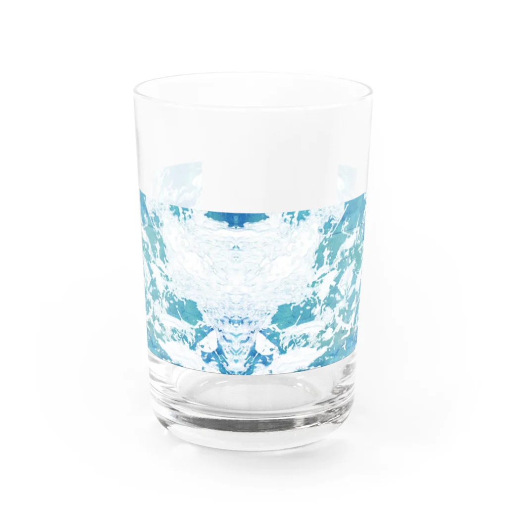 rapidのplaying water Water Glass :front