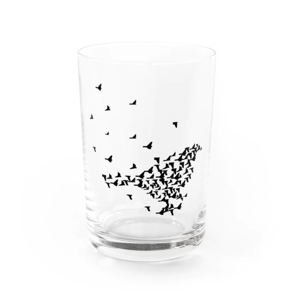 おてもとの大家族 Water Glass :front