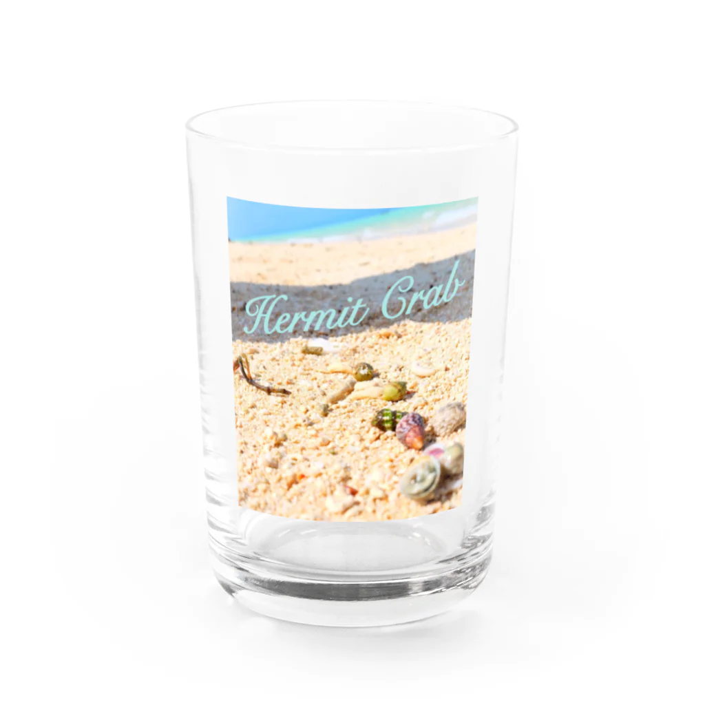 Canのヤドカリ Water Glass :front