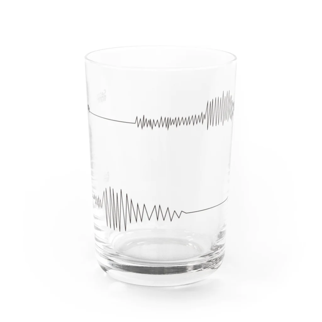 sign_norのP波とS波 Water Glass :front