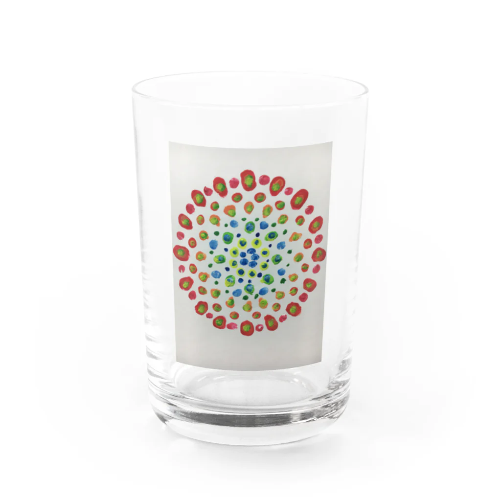 手描き屋の華火 Water Glass :front