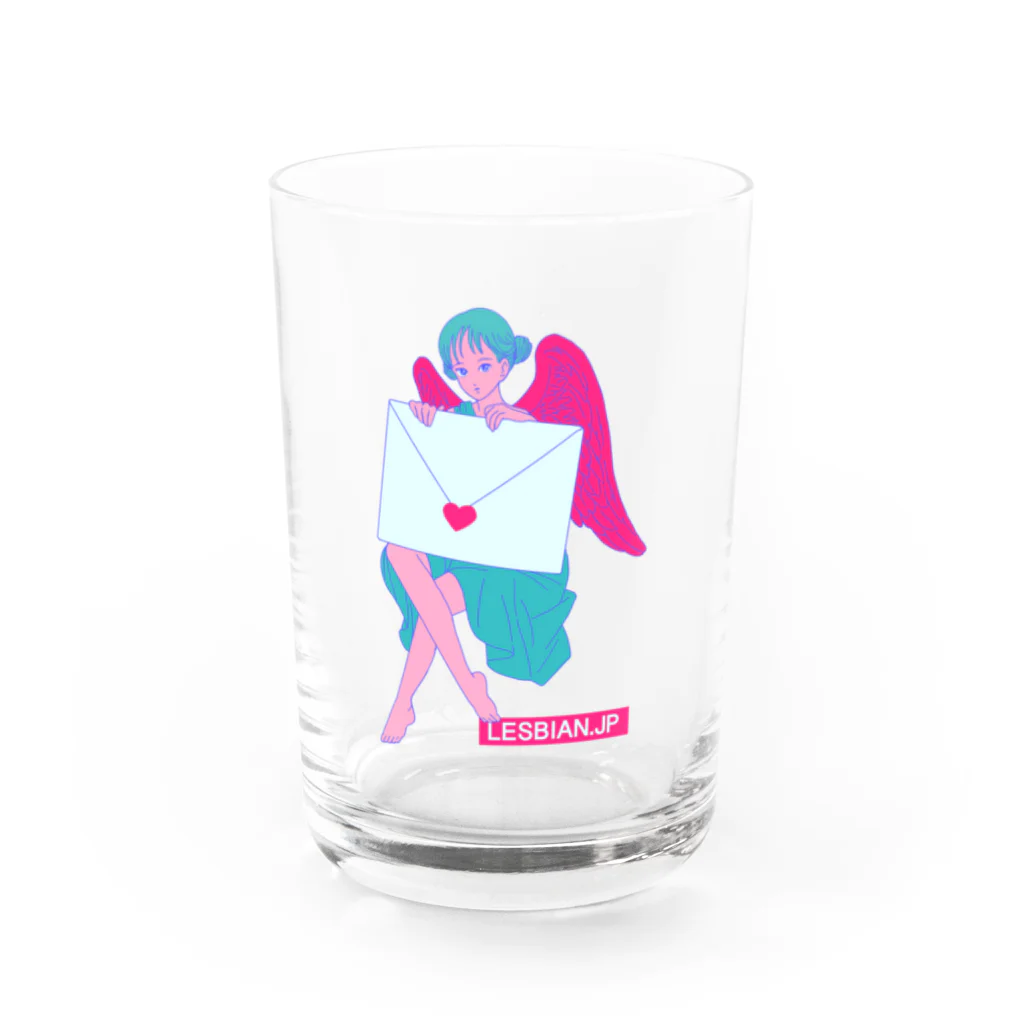 レズっ娘クラブのキューピッド Water Glass :front