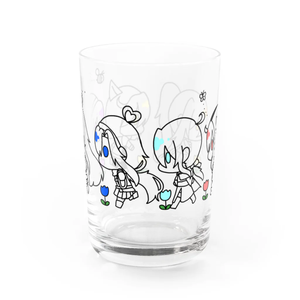 sonusuのおさんぽ Water Glass :front