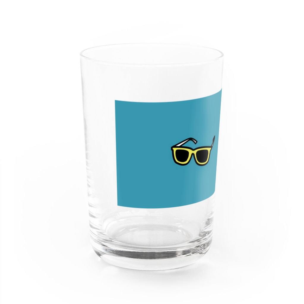 YELLOW POCKET のyellow glasses  Water Glass :front