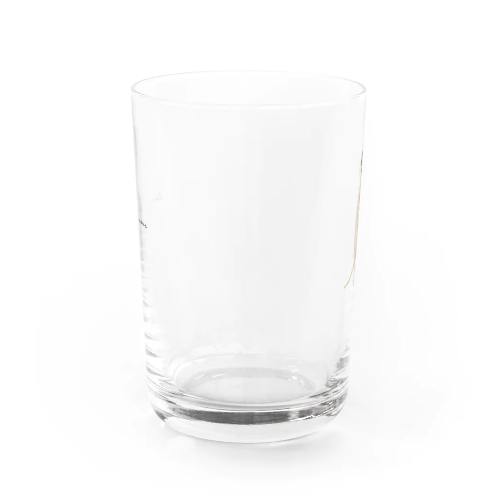 Canako Inoueのミーアキャット Water Glass :front