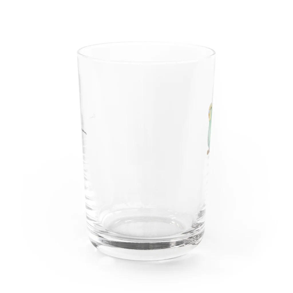 Canako Inoueのインコ Water Glass :front