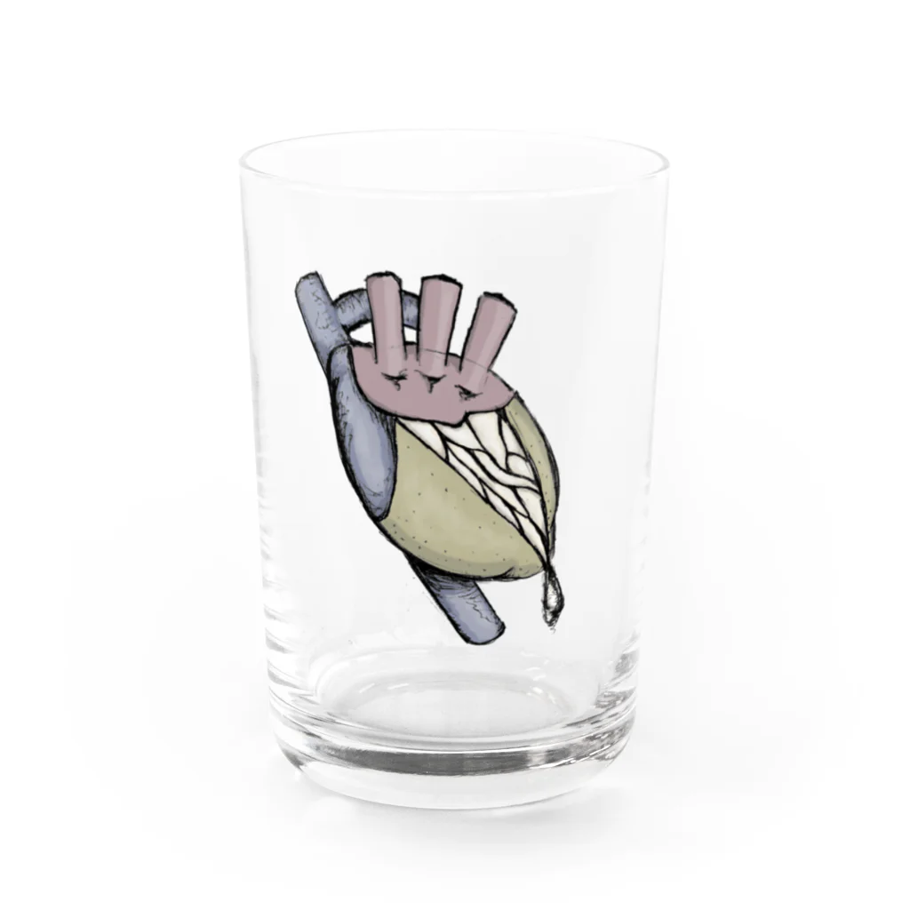 noumisobabyのレモン・デ・ハート Water Glass :front