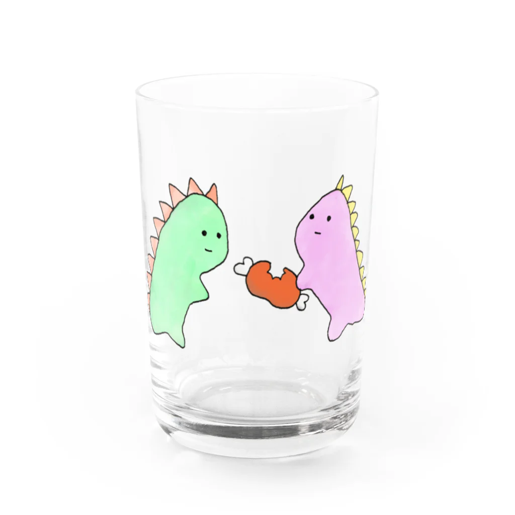 あぴこのおみせのわけあいたいルス Water Glass :front