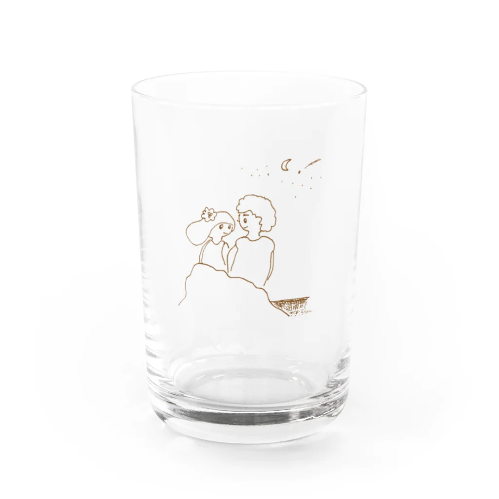 かじわら あゆみのwith you Water Glass :front