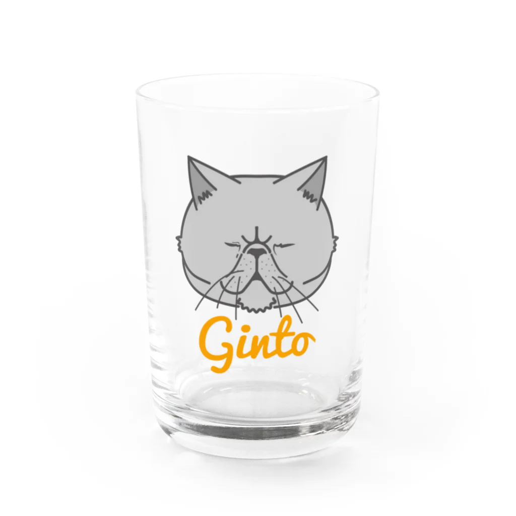 ginto-ギント-の今日の晩酌まだですか? Water Glass :front