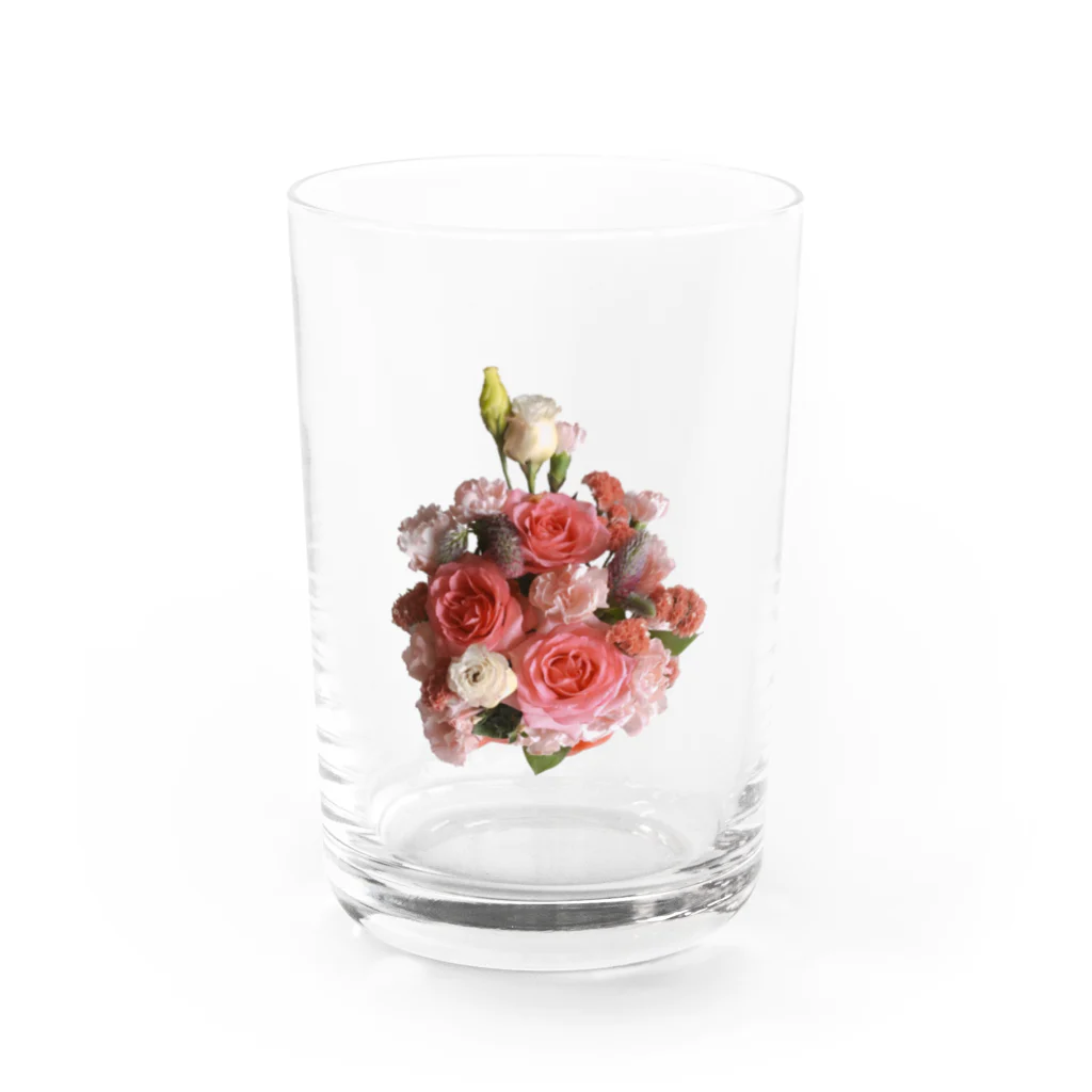 Puska du leuilのブーケのある生活 -summer- Water Glass :front