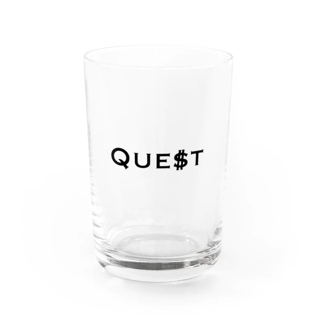 Quest.のQuest. グラス前面