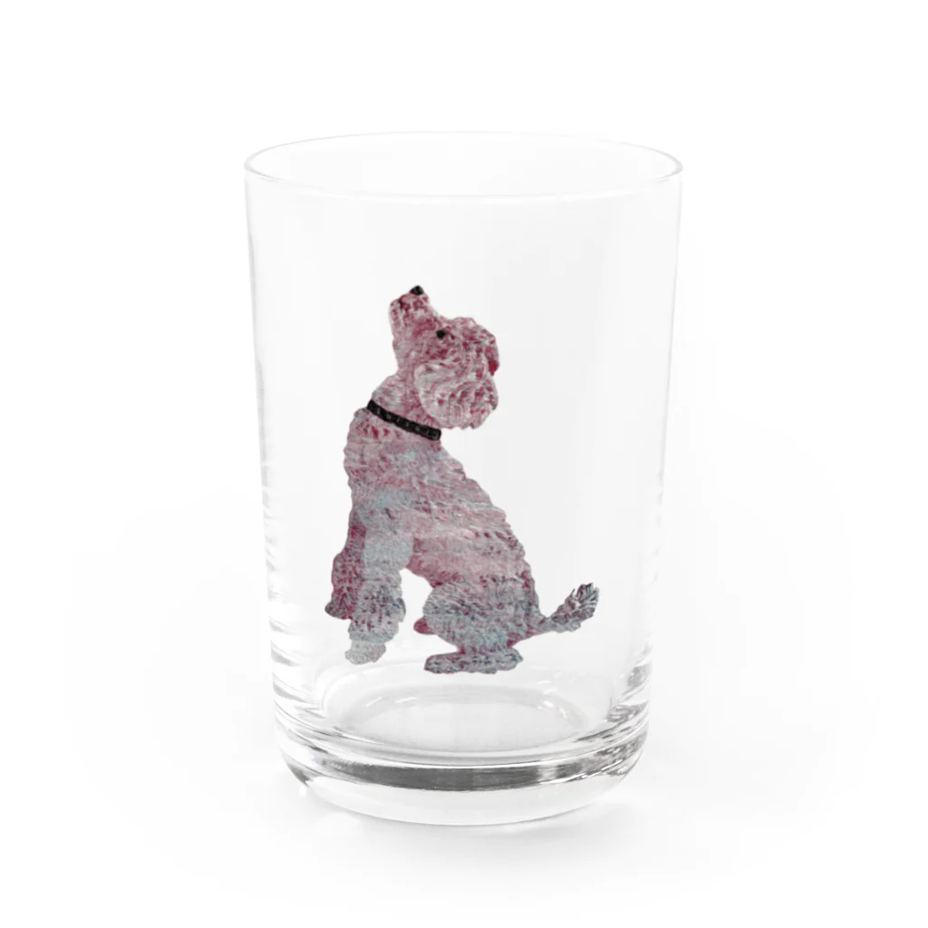 Suisui ShopのSuisui 切り抜き犬Ⅳ Water Glass :front