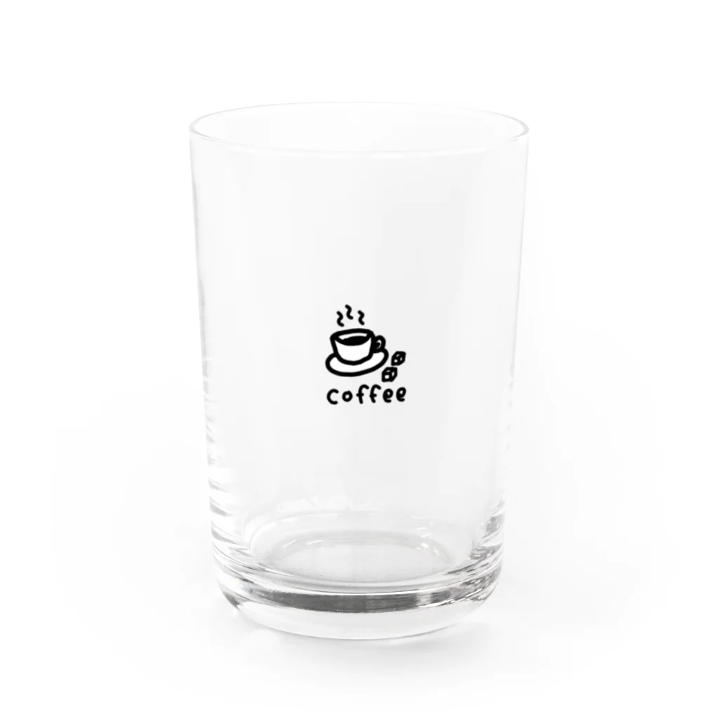 ⸜ _store ⸝ (アンダーバーストア)のcoffee Water Glass :front