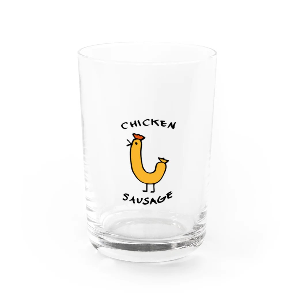 MichWich DesignのChicken Sausage Water Glass :front