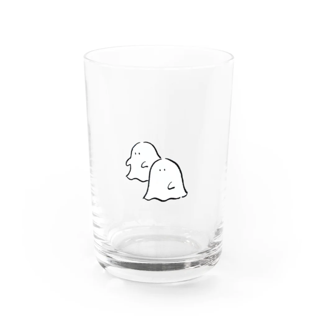 チーカマのただのオバケちゃん Water Glass :front