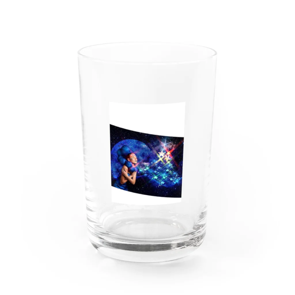 みんなの絆のAcryl block Water Glass :front