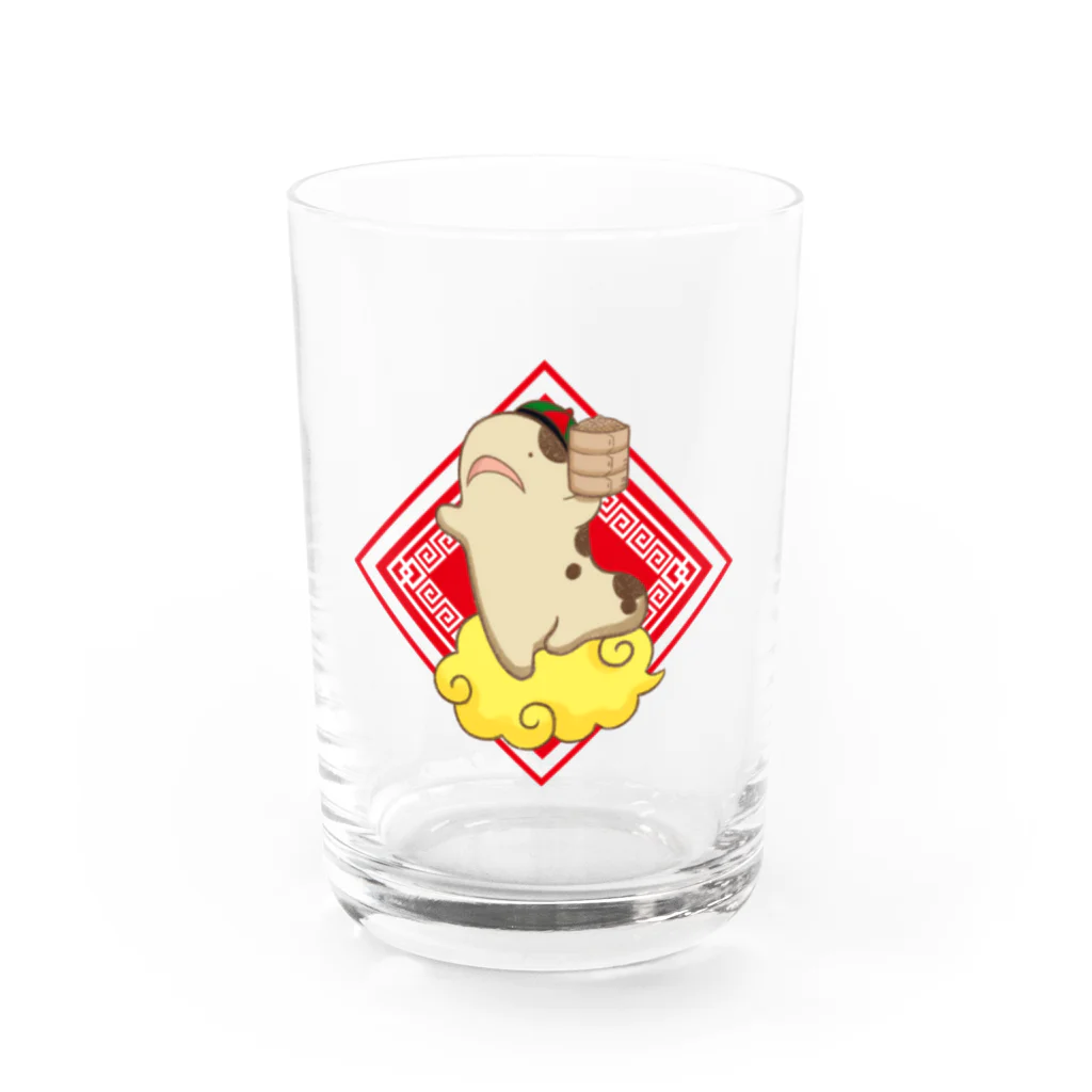 炭吉のおしまいちゃん(中華Ver.） Water Glass :front